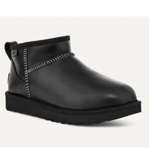 UGG Women's Classic Ultra Mini LTHR Regen